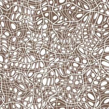 Seamless pattern of hand-drawn lines similar to crack Stockillustratie