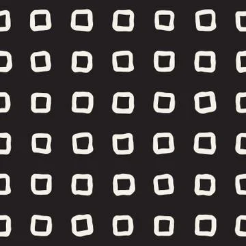 Seamless pattern with hand drawn lines. Abstract background with freehand bru 스톡 일러스트