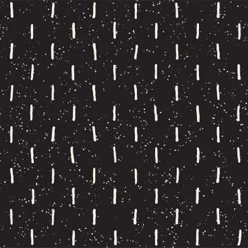 Seamless pattern with hand drawn lines. Abstract background with freehand bru 스톡 일러스트