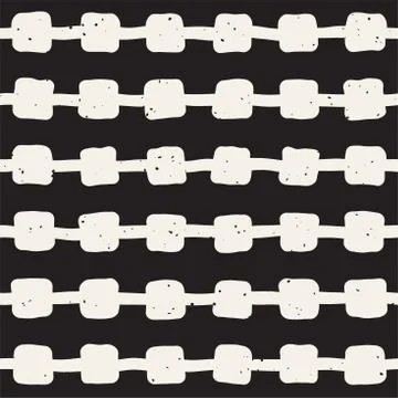 Seamless pattern with hand drawn lines. Abstract background with freehand bru 스톡 일러스트