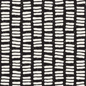 Seamless pattern with hand drawn lines. Abstract background with freehand bru 스톡 일러스트