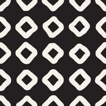 Seamless pattern with hand drawn lines. Abstract background with freehand bru 스톡 일러스트