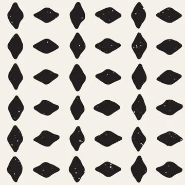 Seamless pattern with hand drawn lines. Abstract background with freehand bru 스톡 일러스트