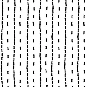 Seamless pattern with hand drawn lines. Vector illustration 库存插图