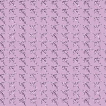 Seamless Pattern with Hand Drawn Marigold Flower Leaves. Stock Illustration