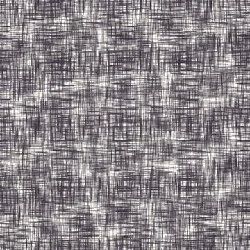 Seamless pattern hand drawn ornamental hessian cloth texture background Stock Illustration