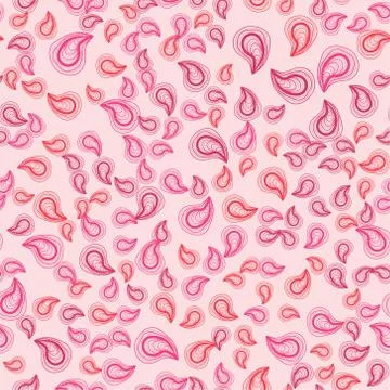 Seamless pattern with hand drawn seashells like mussels. Marine theme Zentangle イラスト素材