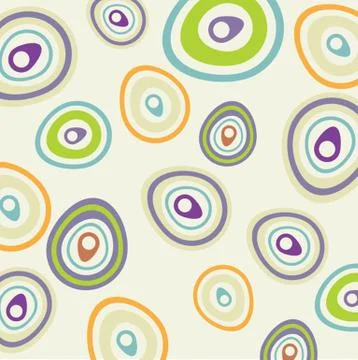 Seamless pattern with hand drawn squares Illustrazione stock