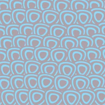 Seamless pattern with hand drawn squares Stock Illustration