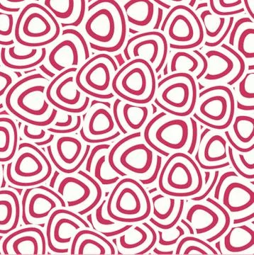 Seamless pattern with hand drawn squares Stock Illustration