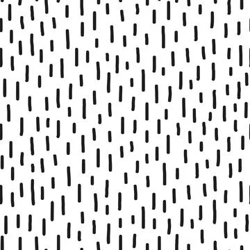 Seamless pattern with hand drawn strokes. Stock Illustration