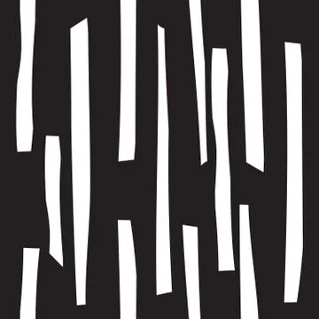 Seamless pattern with hand drawn vertical lines. Vector illustra Stockillustratie