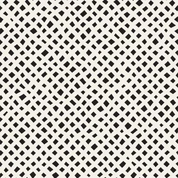 Seamless pattern with hand drawn waves. Abstract background with wavy brush.. イラスト素材