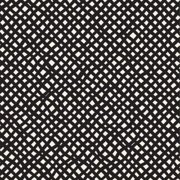 Seamless pattern with hand drawn waves. Abstract background with wavy brush s Illustrazione stock