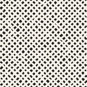 Seamless pattern with hand drawn waves. Abstract background with wavy brush s 스톡 일러스트