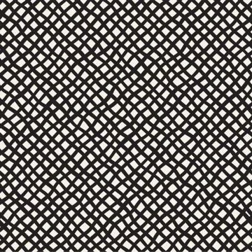 Seamless pattern with hand drawn waves. Abstract background with wavy brush s 스톡 일러스트