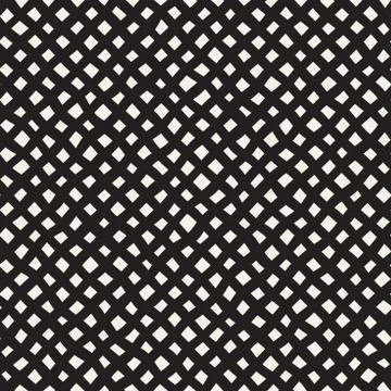 Seamless pattern with hand drawn waves. Abstract background with wavy brush s 스톡 일러스트