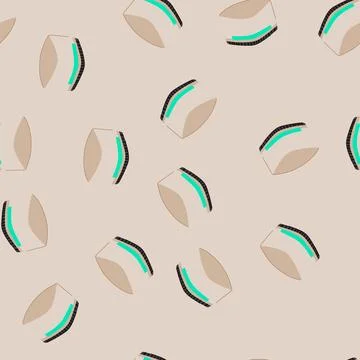 Seamless pattern hand dryer modern public bathroom appliance Stock Illustration