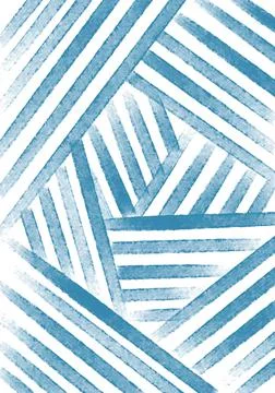 Seamless pattern with hand painted brush strokes, striped background. Stock Illustration