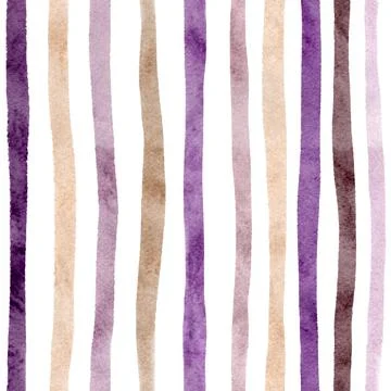 Seamless pattern with hand painted brush strokes, striped background Stock Illustration