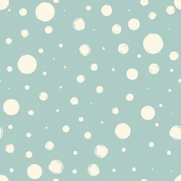 Seamless pattern with hand painted ink circles 스톡 일러스트