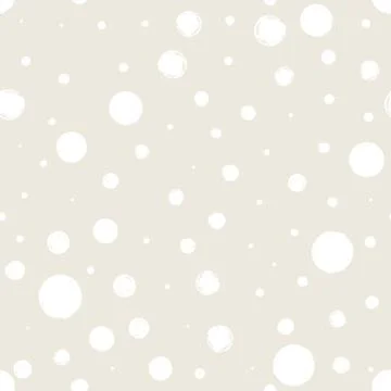 Seamless pattern with hand painted ink circles イラスト素材