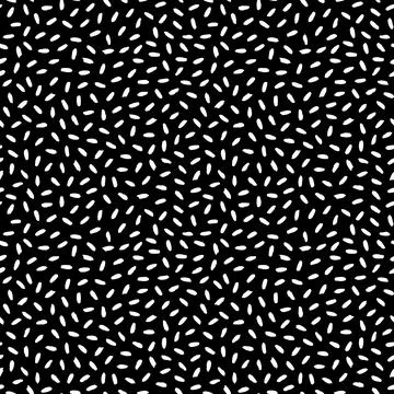 Seamless pattern hand painted with random brush strokes Stock Illustration