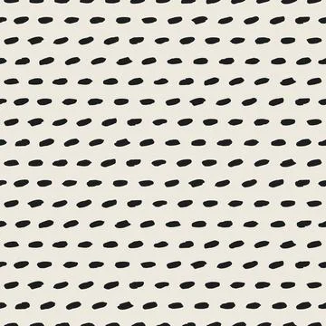 Seamless pattern hand painted with random brush strokes Stock Illustration