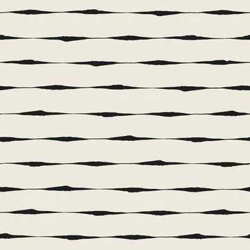 Seamless pattern hand painted with stripe brush strokes Stock Illustration