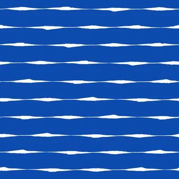 Seamless pattern hand painted with stripe brush strokes Stock Illustration