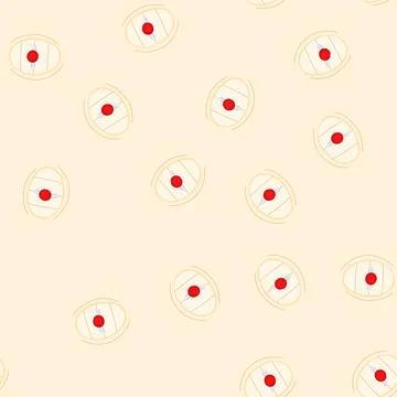 Seamless pattern hand proposal ring box cartoon vector イラスト素材