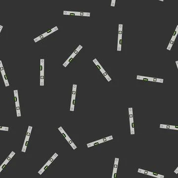 Seamless pattern Hand tool for measuring level and plumbing イラスト素材