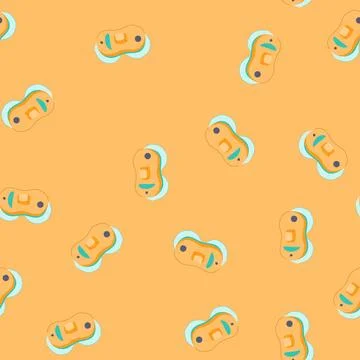 Seamless pattern hand window glass cleaning cartoon vector Stock Illustration
