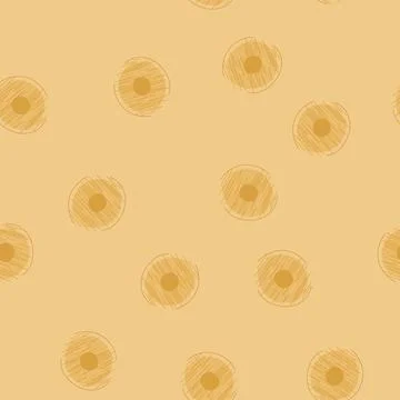 Seamless pattern handcrafted bamboo plate cartoon vector イラスト素材