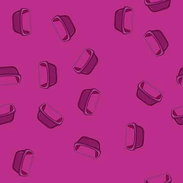 Seamless pattern handle basin plastic cartoon vector Illustration