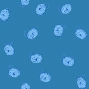 Seamless pattern handmade ball yarn cartoon vector 스톡 일러스트