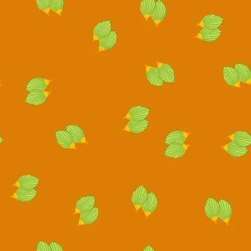 Seamless pattern handmade tassel earrings cartoon vector Stock Illustration