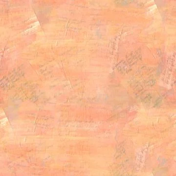 Seamless pattern of handwritten texts, vintage collage Stock Illustration