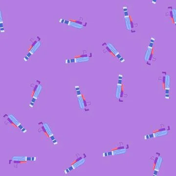 Seamless pattern hasbro nerf gun toy cartoon vector 스톡 일러스트