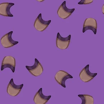 Seamless pattern hat baseball cap cartoon vector Stock Illustration
