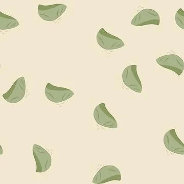 Seamless pattern hat beret cartoon vector 库存插图