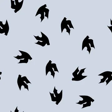 Seamless pattern haunted bat halloween cartoon vector イラスト素材