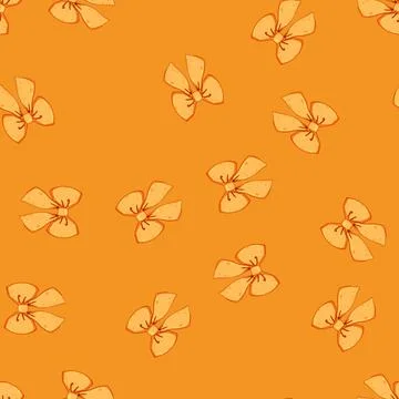 Seamless pattern head hair ribbon cartoon vector Stock Illustration