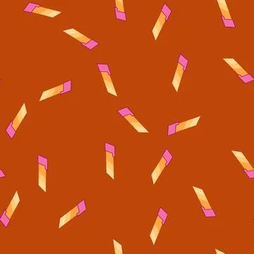 Seamless pattern headline news lower third cartoon vector Stock Illustration