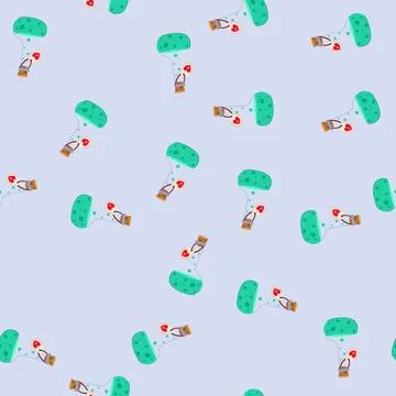 Seamless pattern health potion icon for rpg video game design 스톡 일러스트
