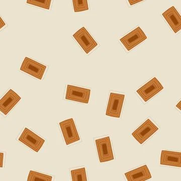 Seamless pattern health smart patch cartoon vector Illustrazione stock