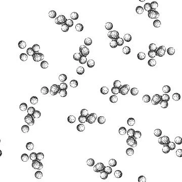 Seamless pattern healthy pea sketch hand drawn Stock Illustration