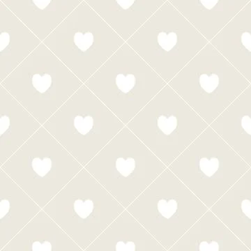 Seamless pattern with hearts, romantic background 스톡 일러스트