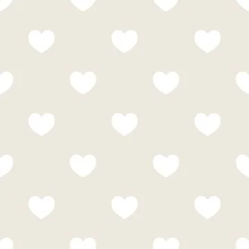 Seamless pattern with hearts, romantic background 스톡 일러스트