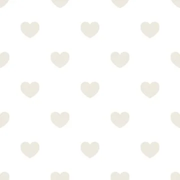 Seamless pattern with hearts, romantic background Stock Illustration